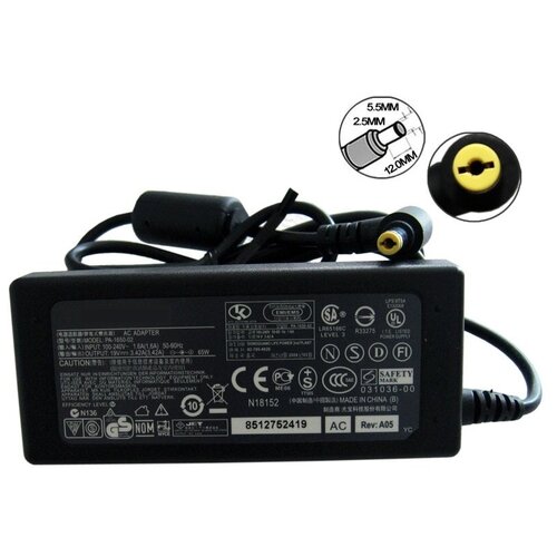 фото Блок питания для ноутбука asus v6j 19v 3.42a 5.5 * 2.5 oem