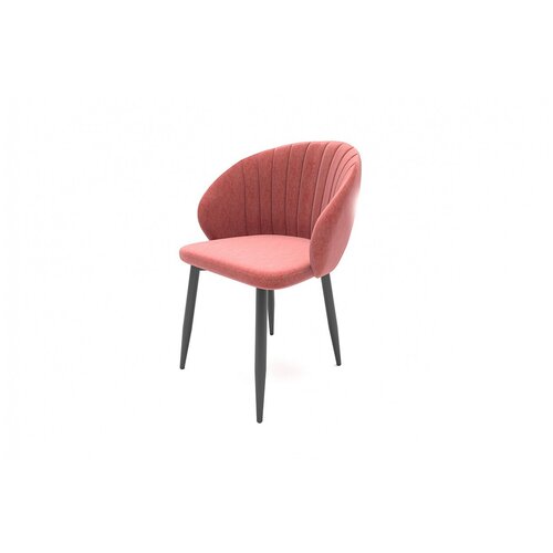 фото Evita/ стул зефир тк.коралл , ноги белые /стул для кухни/ стул для гостиной/стул/стул в спальню/стул дизайнерский/кресло/мягкий стул/ракушка