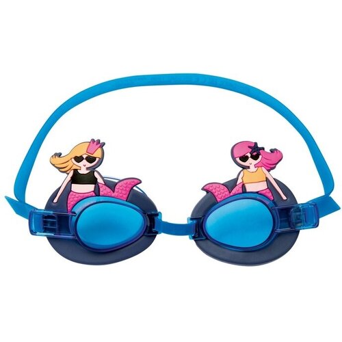 фото Очки для плавания bestway 21080 character goggles 3+, синий.