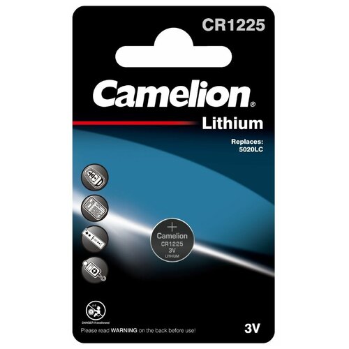 Фото - Батарейка Camelion CR1225, 1 шт. заводская продажа высокое качество 50 шт литиевая батарея 3 в cr1225 lm1225 br1225 ecr1225 kcr1225 часовая батарейка