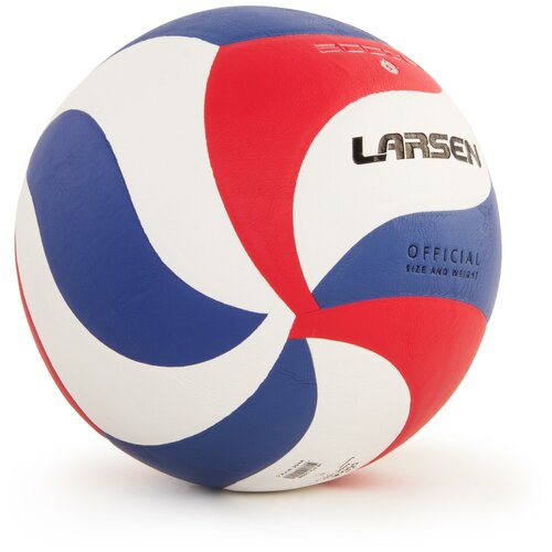фото Волейбольный мяч larsen 5000b белый/красный/синий