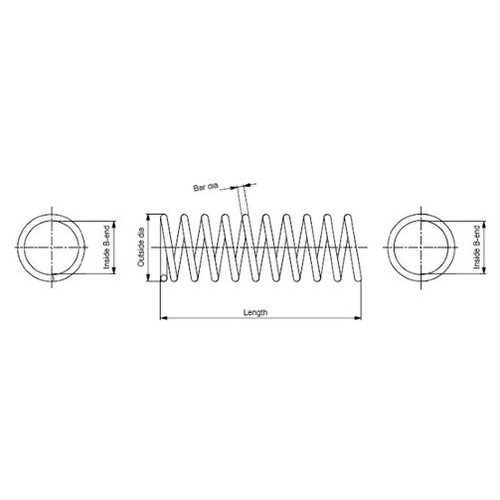 фото Пружина подвески monroe sp2268 для bmw 5 серия e39