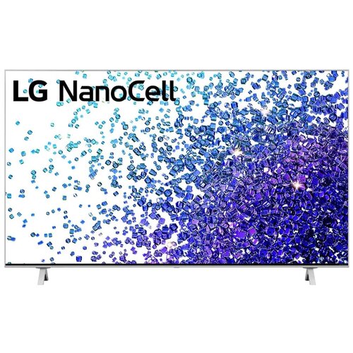 фото 55" телевизор lg 55nano776pa nanocell, hdr (2021), серебристый