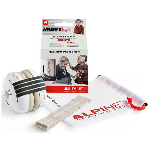 фото Наушники для детей muffy baby (черные). alpine hearing protection