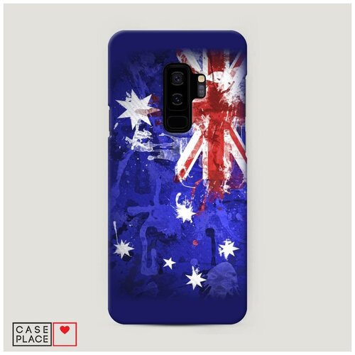 фото Чехол пластиковый samsung galaxy s9 plus флаг австралии 1 case place