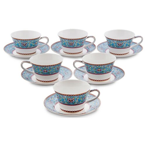 фото Чайный набор арабески на 6 персон 12 предметов pavone