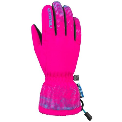 фото Перчатки горнолыжные reusch 2019-20 xaver r-tex xt junior pink glo/bachelor button (inch (дюйм):6)