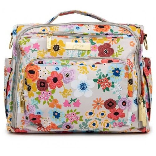 фото Сумка рюкзак для мамы jujube "b. f. f.", цвет: enchanted garden, 36x30x16 см