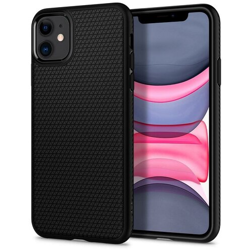 фото Чехол spigen liquid air (076cs27184) для iphone 11 (black)