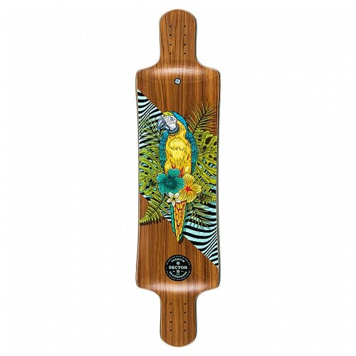 фото Дека лонгборд sector9 fault line perch deck 2021