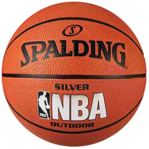 фото Баскетбольный мяч детский spalding nba silver series outdoor 65-821z