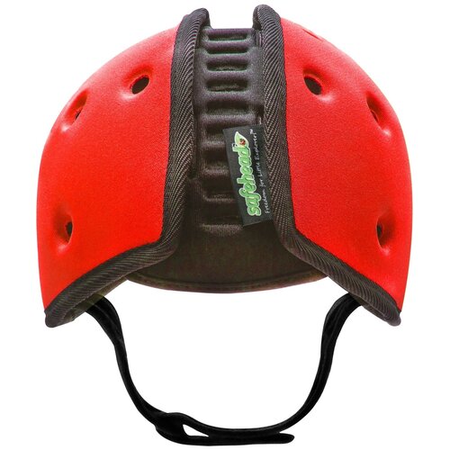 фото Мягкая шапка-шлем для защиты головы safehead baby "божья коровка", цвет: красный