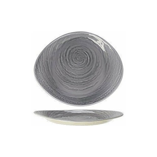 фото Тарелка «скейп грей» l=25 см серый steelite