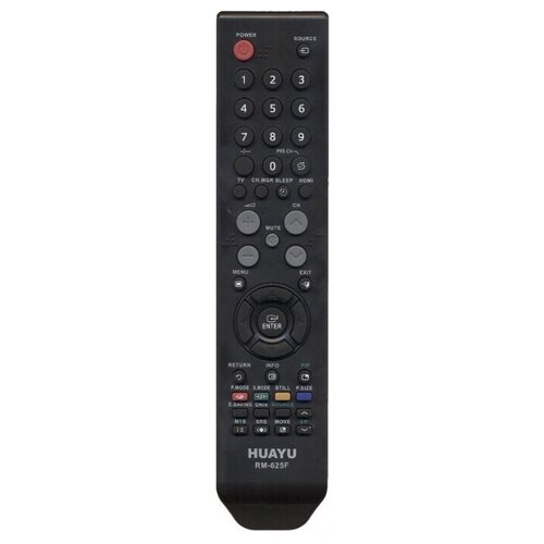 фото Пульт ду huayu rm-625f для телевизоров samsung, черный 2