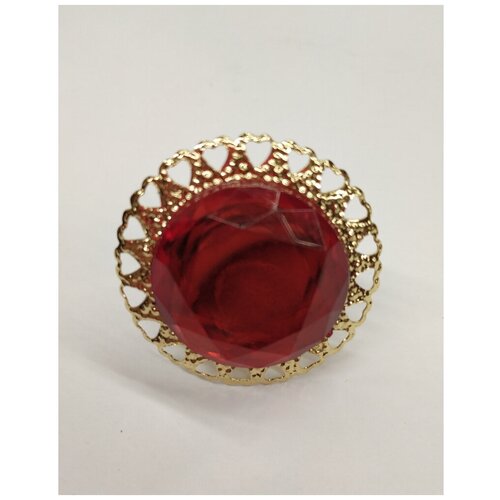 фото Круглое красное кольцо (11960) widmann