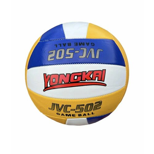 фото Мяч волейбольный yongkai 5 размер, желто-бело-синий нет бренда