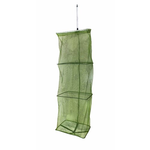 фото Садок береговой yin tai hu с колышком , прямоугольный, зеленый, сетчатая ткань, длина 150см