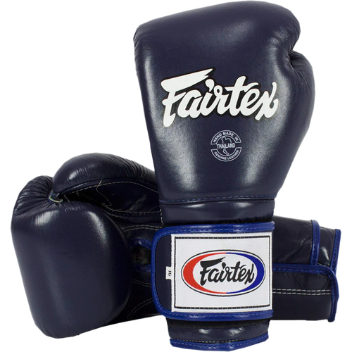 фото Боксерские перчатки fairtex bgv9 mexican style blue. 12oz