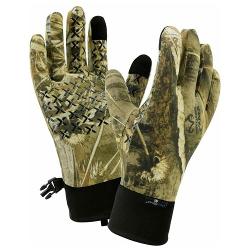 фото Водонепроницаемые перчатки dexshell stretchfit gloves, камуфляж xl