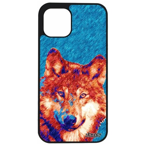 фото Чехол на смартфон apple iphone 12 pro, "дикий волк" охота wolf utaupia