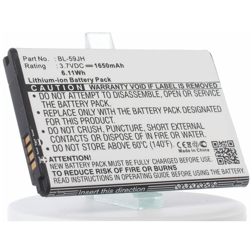 Аккумулятор iBatt iB-B1-M555 1650mAh для LG,Verizon BL-59JH