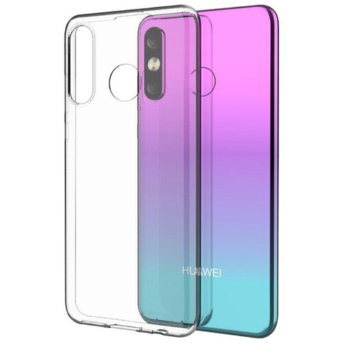 фото Чехол силиконовый для huawei p30 lite / honor 20 lite / honor 20s (прозрачный) нет