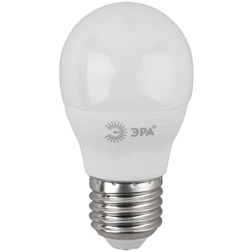 фото Эра лампа светодиодная эра e27 11w 2700k матовая led p45-11w-827-e27 б0032987