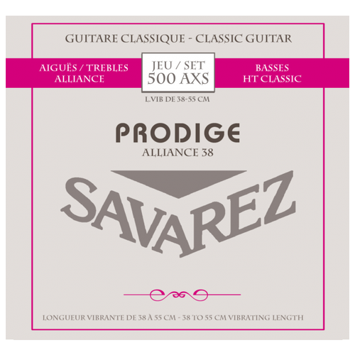 фото Струны для классической гитары 1/2 savarez 500 axs alliance ht classic prodige