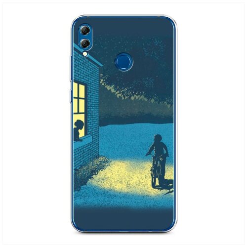фото Силиконовый чехол "хобби велосипед 5" на honor 8x / хонор 8х case place