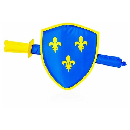 фото Карнавальный набор щит и меч малый, бока 2680-бока