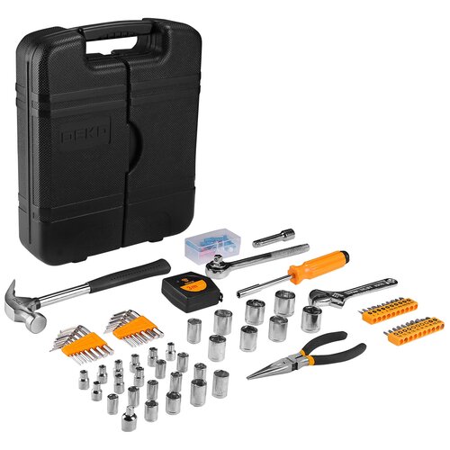 фото Набор инструментов для дома и для авто deko dkmt152 (152 предмета) в чемодане zitrek