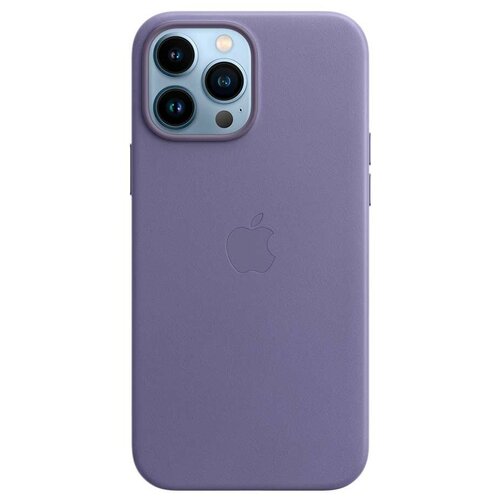 фото Чехол для apple iphone 13 pro max leather case with magsafe wisteria