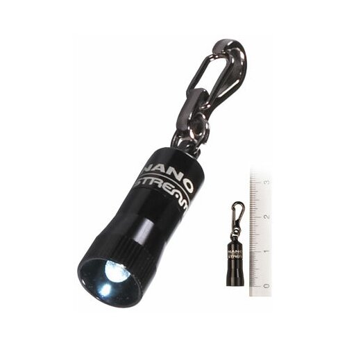 фото Светодиодный фонарь-брелок streamlight nano light (черный)