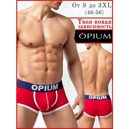 фото Трусы opium, размер l, красный