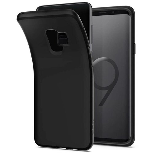 фото Чехол-накладка spigen liquid crystal (592cs2282) для samsung galaxy s9 crystal clear