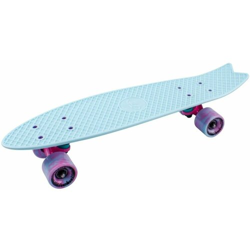 фото Скейтборд пластиковый fishboard 23 sky blue 1/4 tls-406 techteam