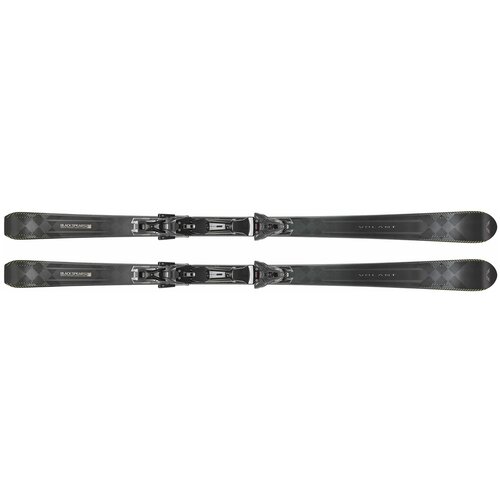 фото Горные лыжи с креплениями volant black spear (19/20), 165 см