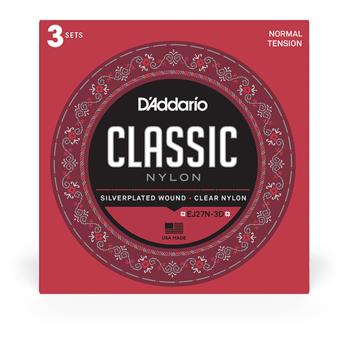 фото D addario ej27 n-3d струны для классической гитары d'addario