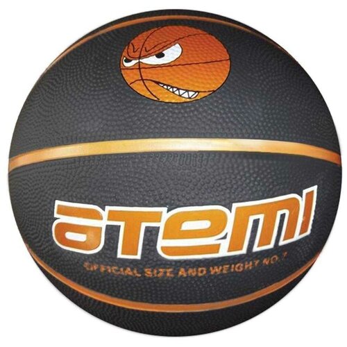 фото Баскетбольный мяч atemi bb12 105448, р. 7 черный