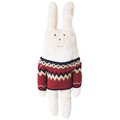 фото C1694-02 nordic rab, m / игрушка мягконабивная, заяц в свитере craftholic