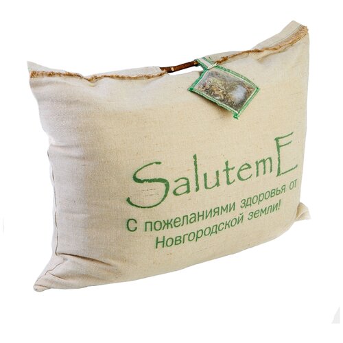 фото Saluteme подушка с хвоей и льноволокном aline br56463 (70х70)