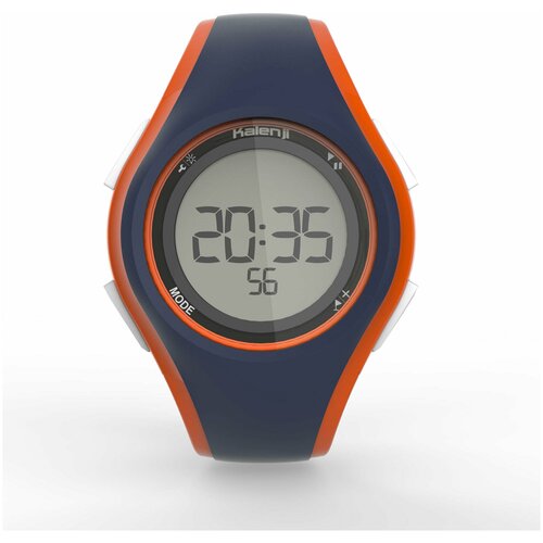 фото Часы-секундомер для бега w200 m серо-оранжевые kalenji x decathlon