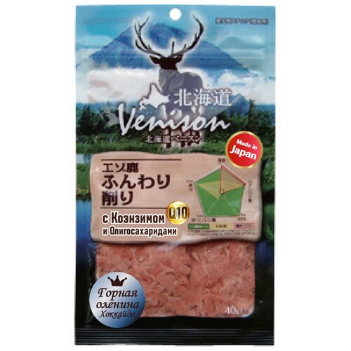 фото Мясная нарезка japan premium pet с коэнзим q10 на основе японской горной оленины. серия hokkaido venison