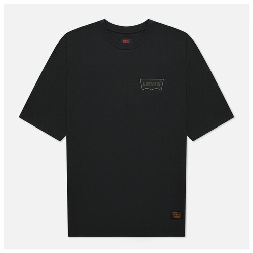 фото Мужская футболка levi's skateboarding graphic box чёрный , размер s