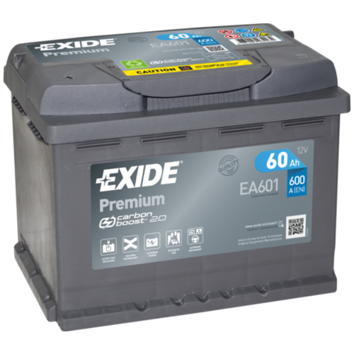 фото Аккумулятор exide premium ea601 60 ач 600а