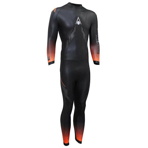 фото Гидрокостюм мужской для триатлона и фридайвинга aqua sphere pursuit 2.0, цвет - черный/оранженвый;размер - s;материал - неопрен