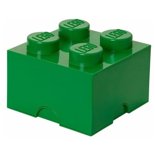 фото Lego ящик для хранения plast team lego storage brick 4 4005 зеленый