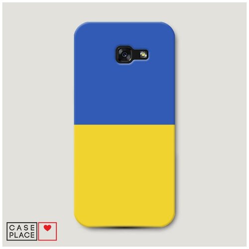 фото Чехол пластиковый samsung galaxy a3 2017 флаг украины 1 case place