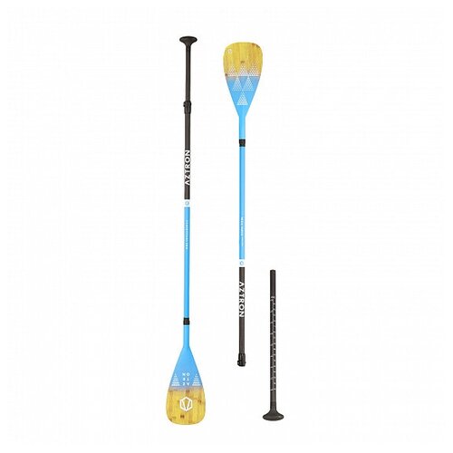 фото Весло aztron phase bamboo carbon 2-section paddle 2021 assorted