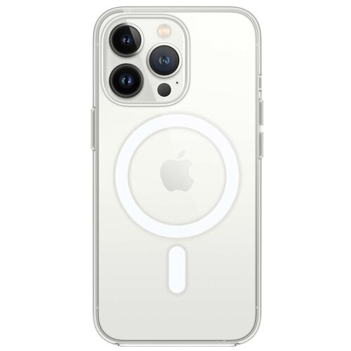 фото Чехол для смартфона apple iphone 13 pro clear case magsafe, прозрачный